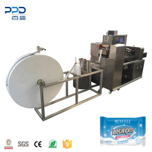 Factory price automatic single wet wipe side sealing packing machine